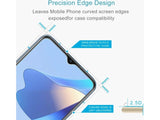 Case Friendly Screen Protector Handy Display Schutz Panzerglas Folie aus echtem 9H 2.5D Glas für Abdeckung des Oppo A16 Displays in transparent von Screenguard