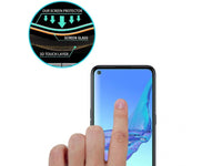 Case Friendly Screen Protector Handy Display Schutz Panzerglas Folie aus echtem 9H 2.5D Glas für Abdeckung des Oppo A53s 4G Displays in transparent von Screenguard