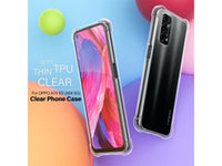 Hoch transparenter TPU Gummi Schutz Handy Hülle Clear Case klar mit verstärkten Schutzecken Bumper für das Oppo A54 5G Display und Gehäuse in transparent von Screenguard