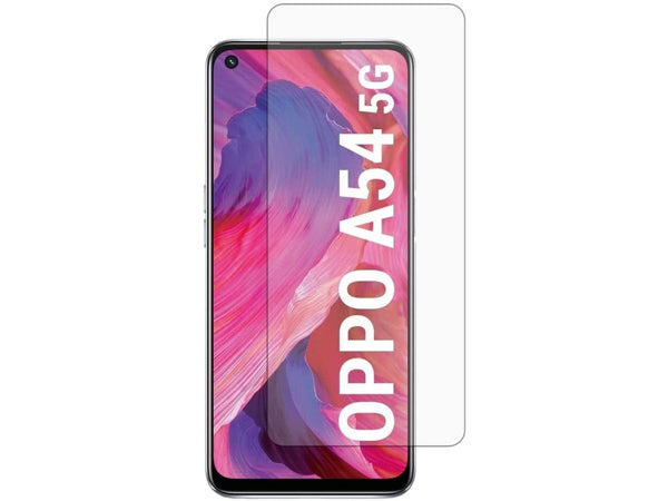 Case Friendly Screen Protector Handy Display Schutz Panzerglas Folie aus echtem 9H 2.5D Glas für Abdeckung des Oppo A54 5G Displays in transparent von Screenguard