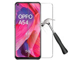 Case Friendly Screen Protector Handy Display Schutz Panzerglas Folie aus echtem 9H 2.5D Glas für Abdeckung des Oppo A54 5G Displays in transparent von Screenguard