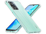 Hoch transparenter TPU Gummi Schutz Handy Hülle Clear Case klar mit verstärkten Schutzecken Bumper für das Oppo A57s Display und Gehäuse in transparent von Screenguard