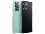 Hoch transparenter TPU Gummi Schutz Handy Hülle Clear Case klar mit verstärkten Schutzecken Bumper für das Oppo A57s Display und Gehäuse in transparent von Screenguard