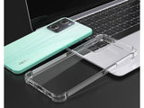 Hoch transparenter TPU Gummi Schutz Handy Hülle Clear Case klar mit verstärkten Schutzecken Bumper für das Oppo A57s Display und Gehäuse in transparent von Screenguard