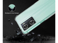 Hoch transparenter TPU Gummi Schutz Handy Hülle Clear Case klar mit verstärkten Schutzecken Bumper für das Oppo A57s Display und Gehäuse in transparent von Screenguard
