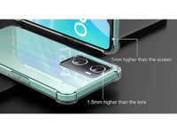 Hoch transparenter TPU Gummi Schutz Handy Hülle Clear Case klar mit verstärkten Schutzecken Bumper für das Oppo A57s Display und Gehäuse in transparent von Screenguard