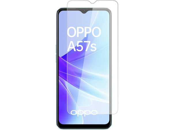 Case Friendly Screen Protector Handy Display Schutz Panzerglas Folie aus echtem 9H 2.5D Glas für Abdeckung des Oppo A57s Displays in transparent von Screenguard