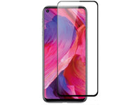 100% Fullscreen Curved Screen Protector Handy Display Schutz Glas für komplette Abdeckung des Oppo A74 5G Display in schwarz von Screenguard