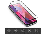 100% Fullscreen Curved Screen Protector Handy Display Schutz Glas für komplette Abdeckung des Oppo A74 5G Display in schwarz von Screenguard