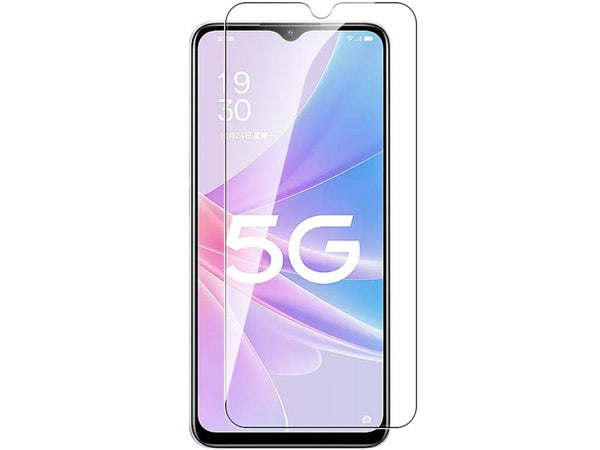 Case Friendly Screen Protector Handy Display Schutz Panzerglas Folie aus echtem 9H 2.5D Glas für Abdeckung des Oppo A78 5G Displays in transparent von Screenguard