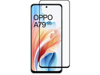 100% Fullscreen Curved Screen Protector Handy Display Schutz Glas für komplette Abdeckung des Oppo A79 5G Display in schwarz von Screenguard