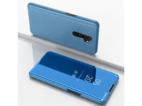 Clear View Flip Case für Oppo A9 2020 in blau von Screenguard