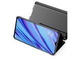 Clear View Flip Case für Oppo A9 2020 in blau von Screenguard