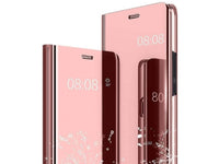 Clear View Flip Case für Oppo A9 2020 in rosa von Screenguard