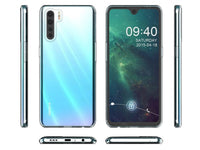 Gummi Hülle für Oppo A91 aus flexiblem Soft TPU, kristallklar und transparent von Screenguard