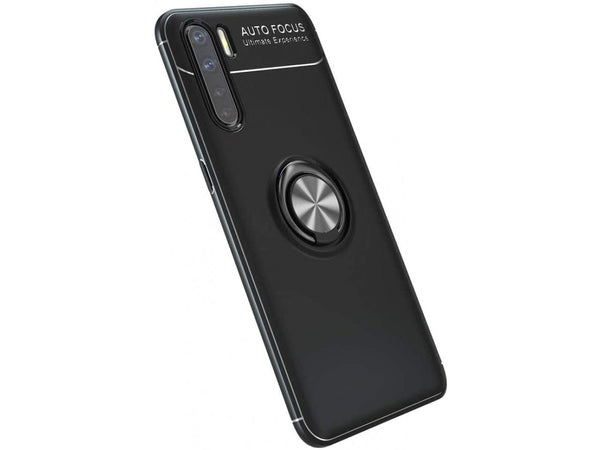 RingCase für Oppo A91 in schwarz von Screenguard