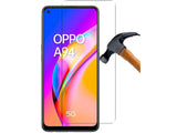 Case Friendly Screen Protector Handy Display Schutz Panzerglas Folie aus echtem 9H 2.5D Glas für Abdeckung des Oppo A94 5G Displays in transparent von Screenguard