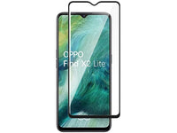 100% Fullscreen Curved Screen Protector Handy Display Schutz Glas für komplette Abdeckung des Oppo Find X2 Lite Display in schwarz von Screenguard