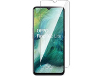 Case Friendly Screen Protector Handy Display Schutz Panzerglas Folie aus echtem 9H 2.5D Glas für Abdeckung des Oppo Find X2 Lite Displays in transparent von Screenguard