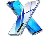 Hoch transparenter TPU Gummi Schutz Handy Hülle Clear Case klar mit verstärkten Schutzecken Bumper für das Oppo Find X2 Neo Display und Gehäuse in transparent von Screenguard