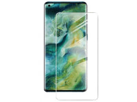 Case Friendly Screen Protector Handy Display Schutz Panzerglas Folie aus echtem 9H 2.5D Glas für Abdeckung des Oppo Find X2 Pro Displays in transparent von Screenguard