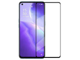 100% Fullscreen Curved Screen Protector Handy Display Schutz Glas für komplette Abdeckung des Oppo Find X3 Lite Display in schwarz von Screenguard