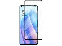 100% Fullscreen Curved Screen Protector Handy Display Schutz Glas für komplette Abdeckung des Oppo Find X5 Lite Display in schwarz von Screenguard