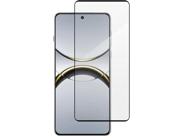 100% Fullscreen Curved Screen Protector Handy Display Schutz Glas für komplette Abdeckung des Oppo Find X8 Pro 5G Display in schwarz von Screenguard