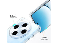 Hoch transparenter TPU Gummi Schutz Handy Hülle Clear Case klar mit verstärkten Schutzecken Bumper für das Oppo Find X8 Pro 5G Display und Gehäuse in transparent von Screenguard
