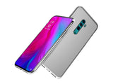 Gummi Hülle für Oppo Reno 5G 10x Zoom aus flexiblem Soft TPU, kristallklar und transparent von Screenguard