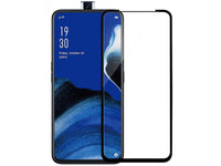 100% Fullscreen Curved Screen Protector Handy Display Schutz Glas für komplette Abdeckung des Oppo Reno2 Z Display in schwarz von Screenguard