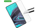 Case Friendly Screen Protector Handy Display Schutz Panzerglas Folie aus echtem 9H 2.5D Glas für Abdeckung des Oppo Reno2 Z Displays in transparent von Screenguard