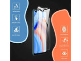 Case Friendly Screen Protector Handy Display Schutz Panzerglas Folie aus echtem 9H 2.5D Glas für Abdeckung des Oppo Reno4 5G Displays in transparent von Screenguard