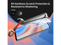 Case Friendly Screen Protector Handy Display Schutz Panzerglas Folie aus echtem 9H 2.5D Glas für Abdeckung des Oppo Reno4 5G Displays in transparent von Screenguard