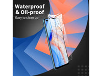 Case Friendly Screen Protector Handy Display Schutz Panzerglas Folie aus echtem 9H 2.5D Glas für Abdeckung des Oppo Reno4 5G Displays in transparent von Screenguard