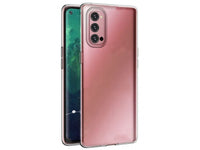 Gummi Hülle für Oppo Reno4 Pro 5G aus flexiblem Soft TPU, kristallklar und transparent von Screenguard