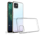 Gummi Hülle für Oppo Reno4 Z 5G aus flexiblem Soft TPU, kristallklar und transparent von Screenguard