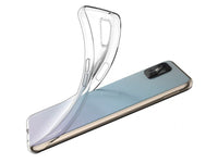 Gummi Hülle für Oppo Reno4 Z 5G aus flexiblem Soft TPU, kristallklar und transparent von Screenguard