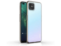 Gummi Hülle für Oppo Reno4 Z 5G aus flexiblem Soft TPU, kristallklar und transparent von Screenguard