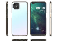 Gummi Hülle für Oppo Reno4 Z 5G aus flexiblem Soft TPU, kristallklar und transparent von Screenguard