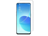 Case Friendly Screen Protector Handy Display Schutz Panzerglas Folie aus echtem 9H 2.5D Glas für Abdeckung des Oppo Reno6 5G Displays in transparent von Screenguard