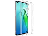 Gummi Hülle für Oppo Reno8 5G aus flexiblem Soft TPU, kristallklar und transparent von Screenguard