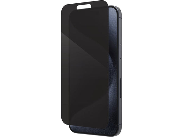 Privacy Screen Schutz Folie für Apple iPhone 15 Pro Max in transparent schwarz von Screenguard