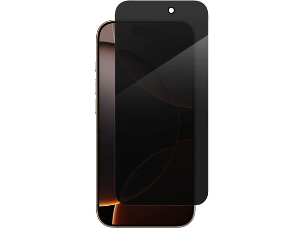 Privacy Screen Schutz Folie für Apple iPhone 16 Pro Max in transparent schwarz von Screenguard