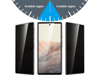 Privacy Screen Privat Sichtschutz Folie für Google Pixel 8 Pro von Screenguard