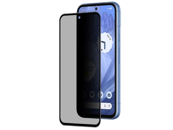 Privacy Screen Schutz Folie für Google Pixel 8a in transparent schwarz von Screenguard