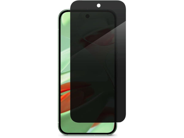 Privacy Screen Schutz Folie für Google Pixel 9 in transparent schwarz von Screenguard