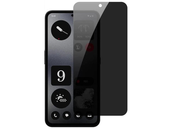 Privacy Screen Schutz Folie für Nothing CMF Phone 1 in transparent schwarz von Screenguard