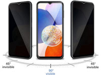 Privacy Screen Privat Sichtschutz Folie für Samsung Galaxy A14 5G von Screenguard