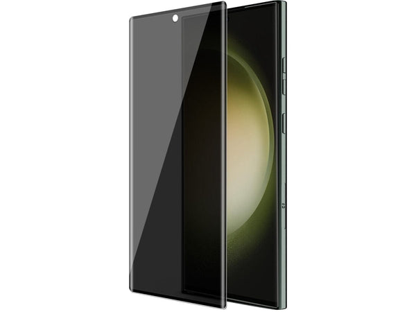 Privacy Screen Schutz Folie für Samsung Galaxy S23 Ultra in transparent schwarz von Screenguard